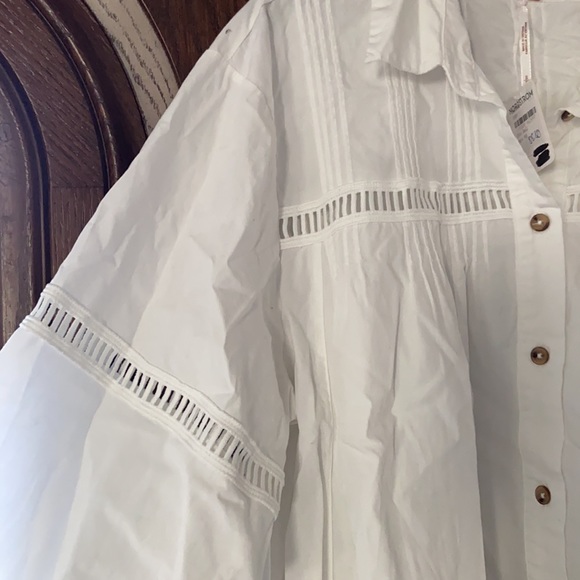 Free People Shirt Dress NWT - Picture 3 of 3